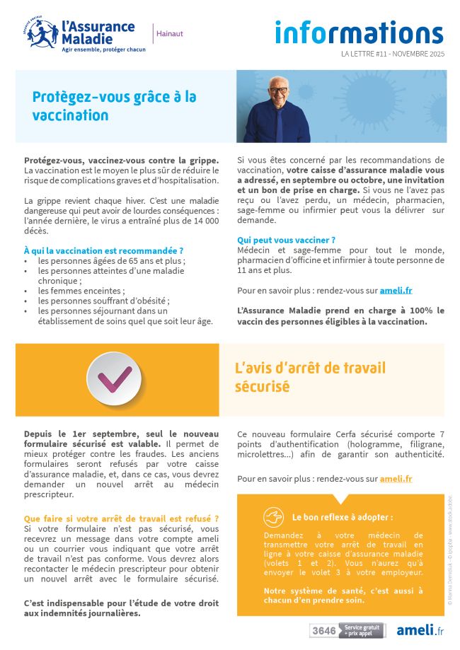 CPAM NOVEMBRE 2025