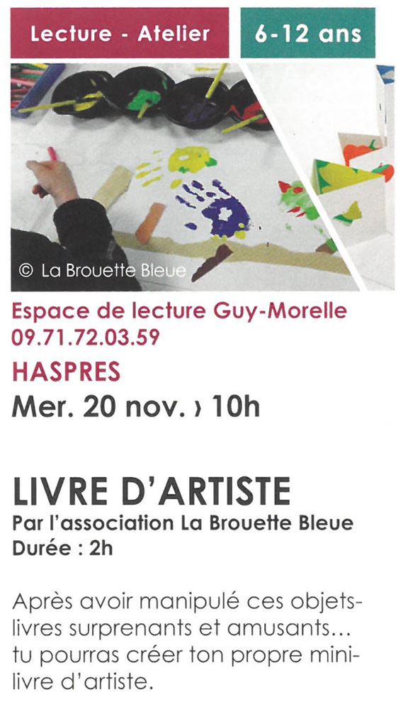 RESEAU LECTURE PUBLIQUE 20/11/19