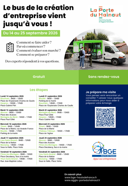 Bus création d'entreprise