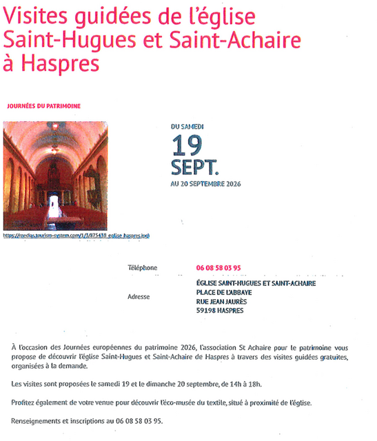 Journée du patrimoine