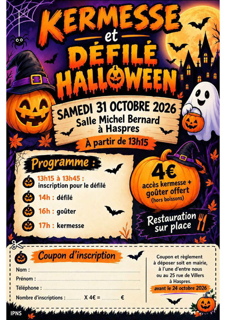 Kermesse Halloween de l'APE