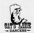 Logo cat's line dancers